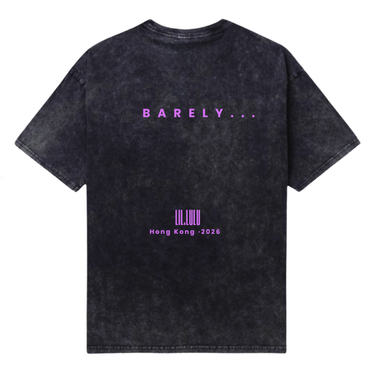 [Pre-Order預購] Black Washed Tee "I Survived my First Date"