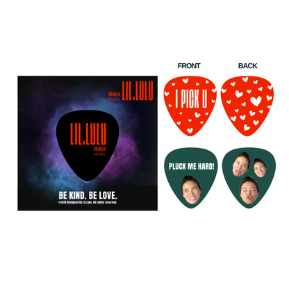 [Pre-Order預購] Lil.Lulu - Guitar Pick (Set of 3) 特別限量版 Special Edition